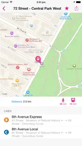 New York Rail Map Lite screenshot #2 for iPhone