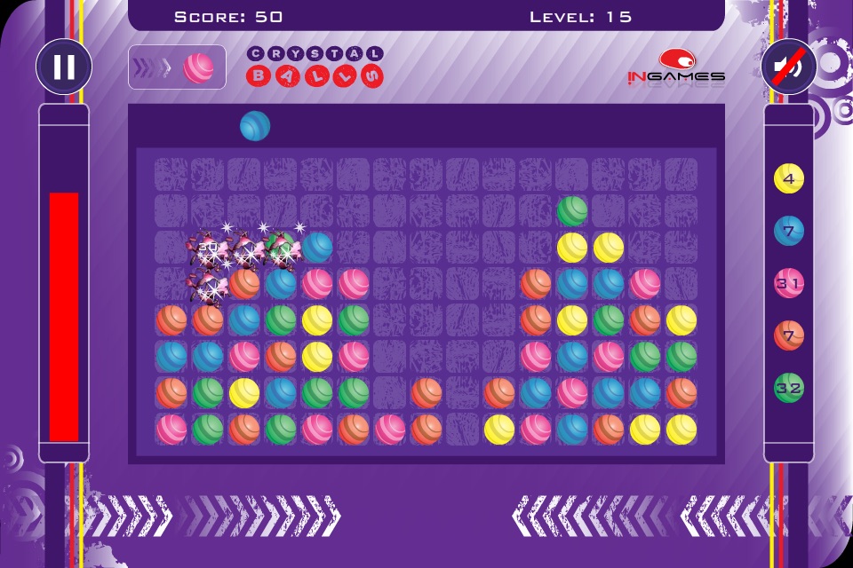 Crystal Balls - Blast Collapse screenshot 2