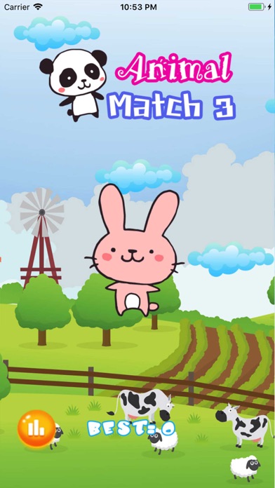 Cute Animal Match3 Crash Fun screenshot 4