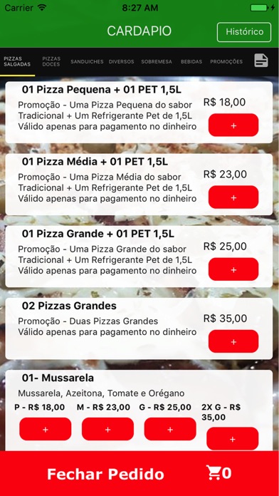 Pizzaria Canaã screenshot 2