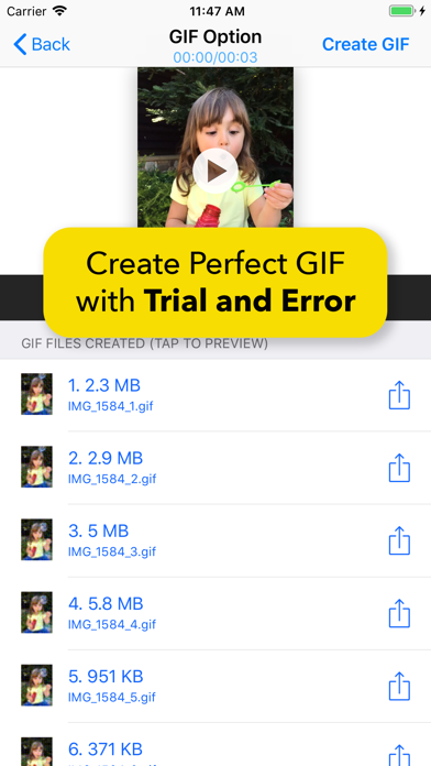 Screenshot #3 pour GIF Maker - High Quality GIF