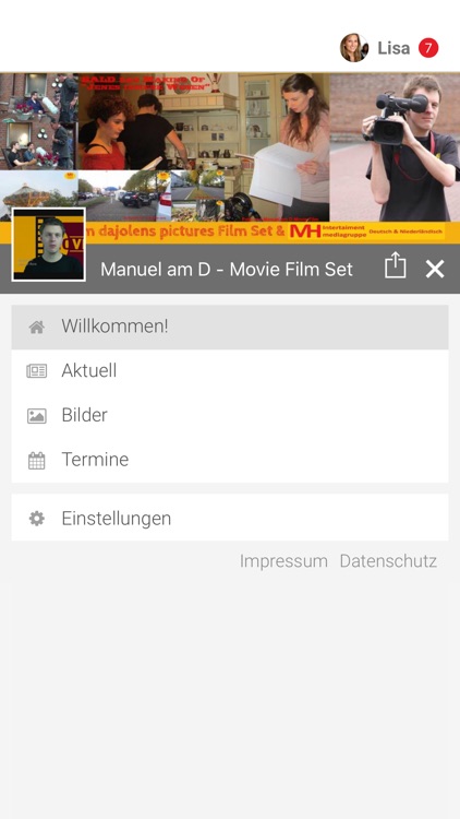 Manuel am D - Movie Film Set