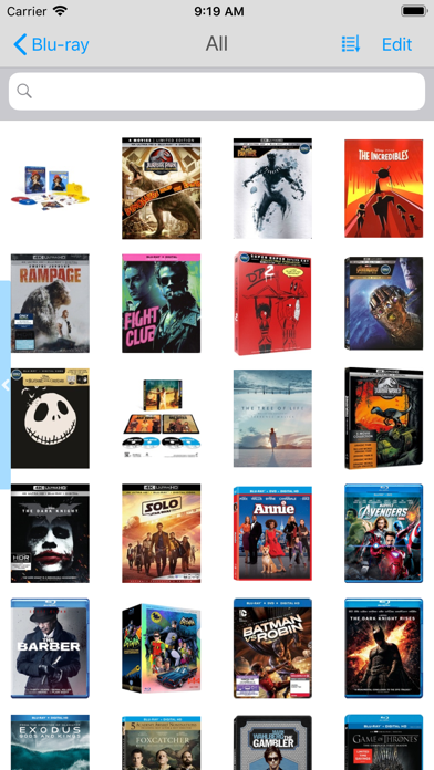 My Movies by Blu-ray.com Screenshot