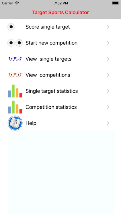 Target Sports Calculator