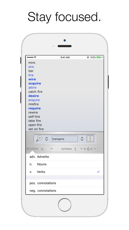 Rhyme Genie Rhyming Dictionary screenshot-3
