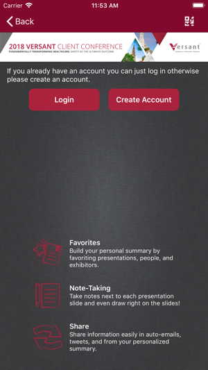 Versant Client Conference(圖2)-速報App