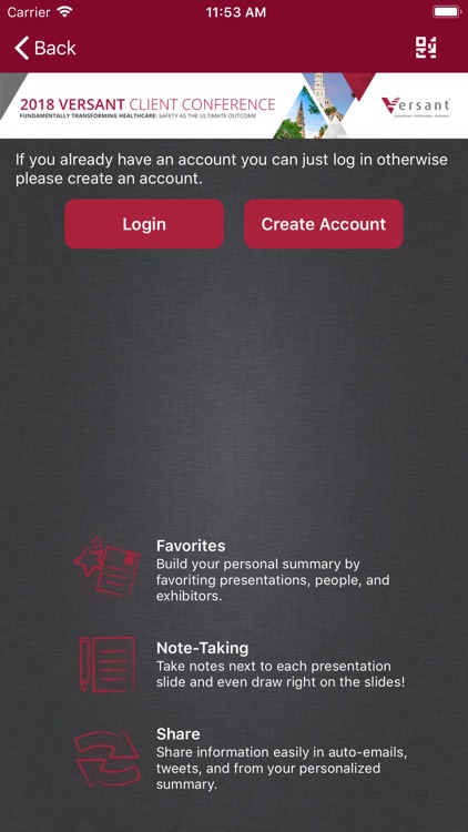 Versant Client Conference