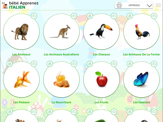 Screenshot #5 pour Bébé Learn - ITALIEN