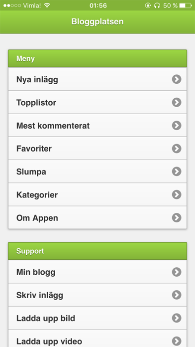 Screenshot #3 pour Bloggplatsen