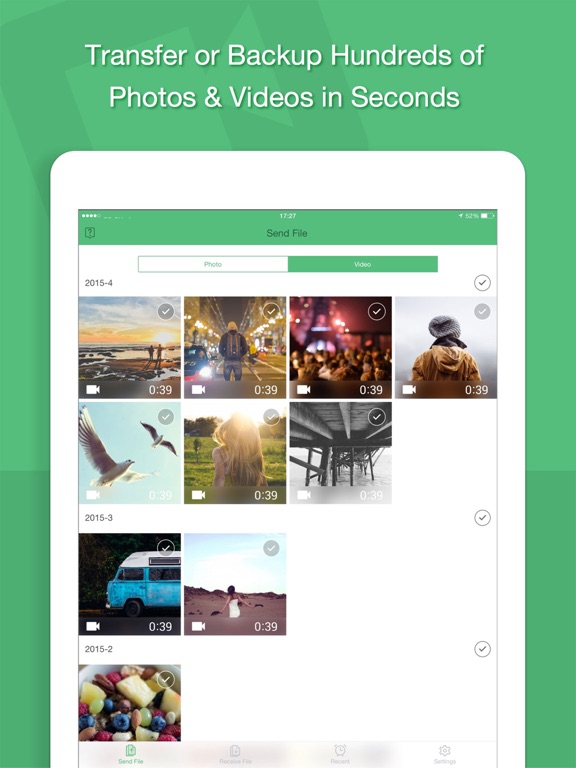 Screenshot #5 pour Swift Photo+ File Transfer App