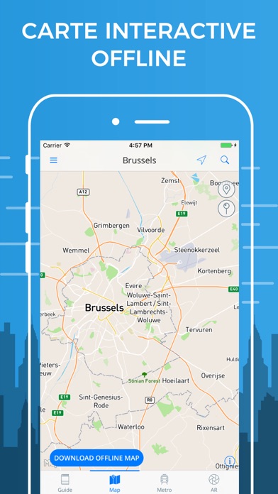 Screenshot #3 pour Bruxelles Guide Voyage avec Offline Maps