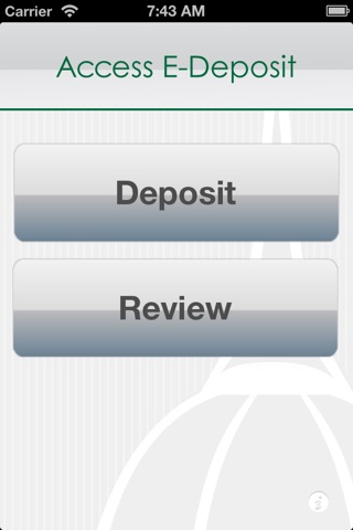 Access E-Deposit screenshot 2