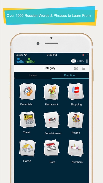 Learn Russian Vocabulary (HH)