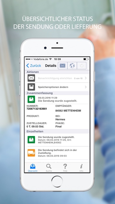 Screenshot #2 pour GS Track Sendungsverfolgung