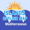 地中海諸島地図