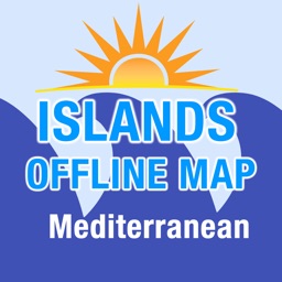 Carte des îles méditerranéenne