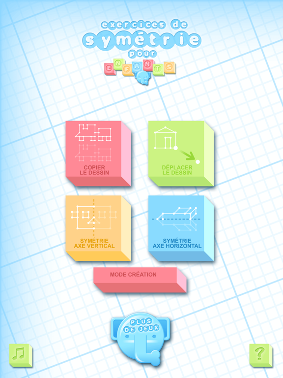 Screenshot #4 pour Exercices de Symétrie Enfants