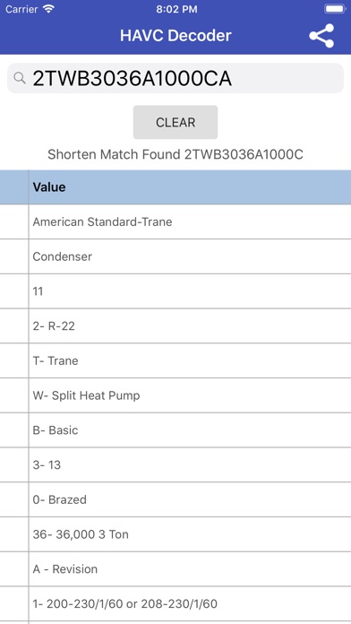 HVAC Decoder screenshot 4