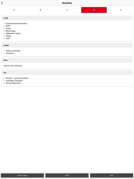 ABCDE Approach