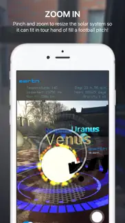 solar system augmented reality iphone screenshot 3
