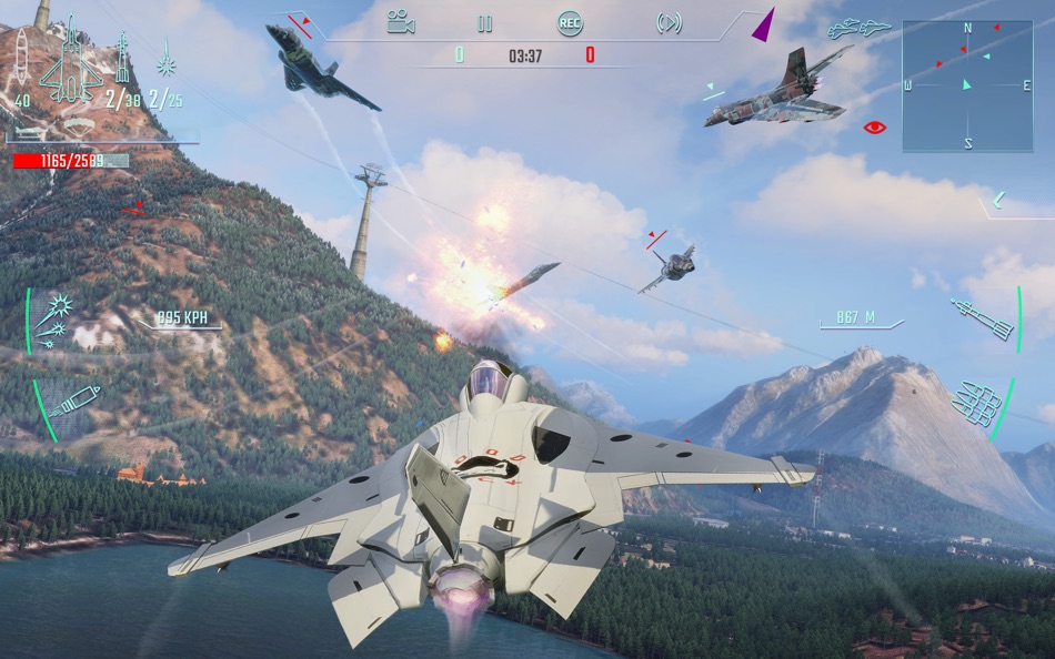 #2. Sky Gamblers - Infinite Jets (macOS) Podle: Atypical Games