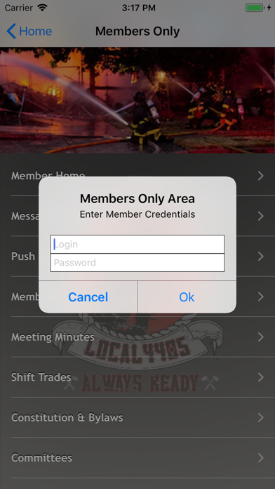 IAFF 4405 screenshot 2