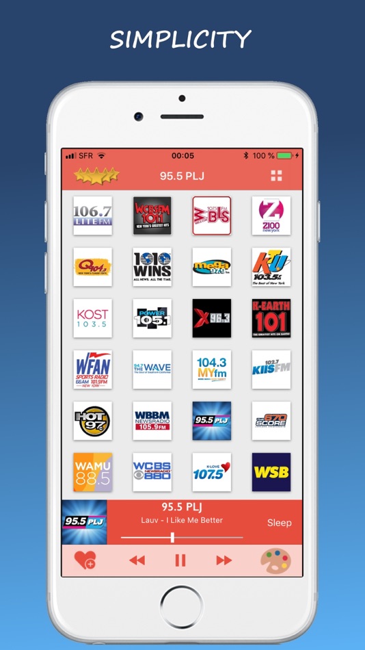 #1. Radio Usa - Live ! (iOS) 由: Jihane Jroundi