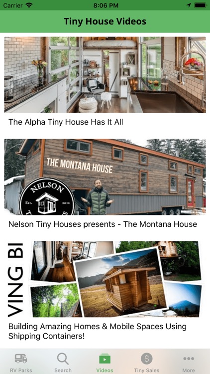 Tiny House Parks & Tiny Living