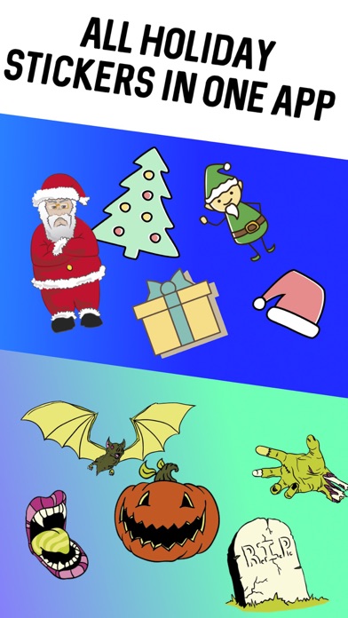 HappyHolidayStickers.com screenshot 2