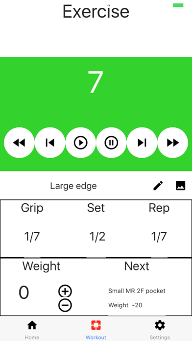 Screenshot #2 pour Hangboard