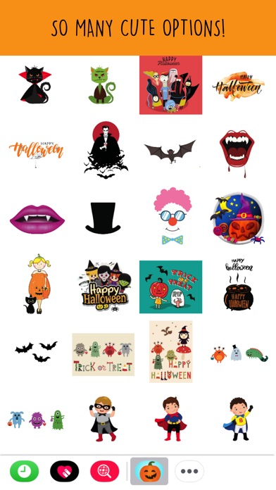 Halloween 2017 Sticker Pack screenshot 3