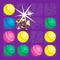 Crystal Balls is a simple and addicting match 3 puzzle game, where you have to drop down a moving ball to make it match with other balls of the same color