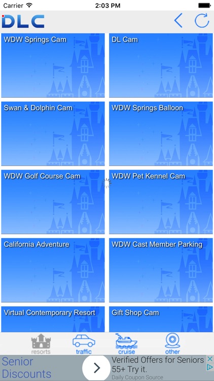 DLC - Disney Web Cams