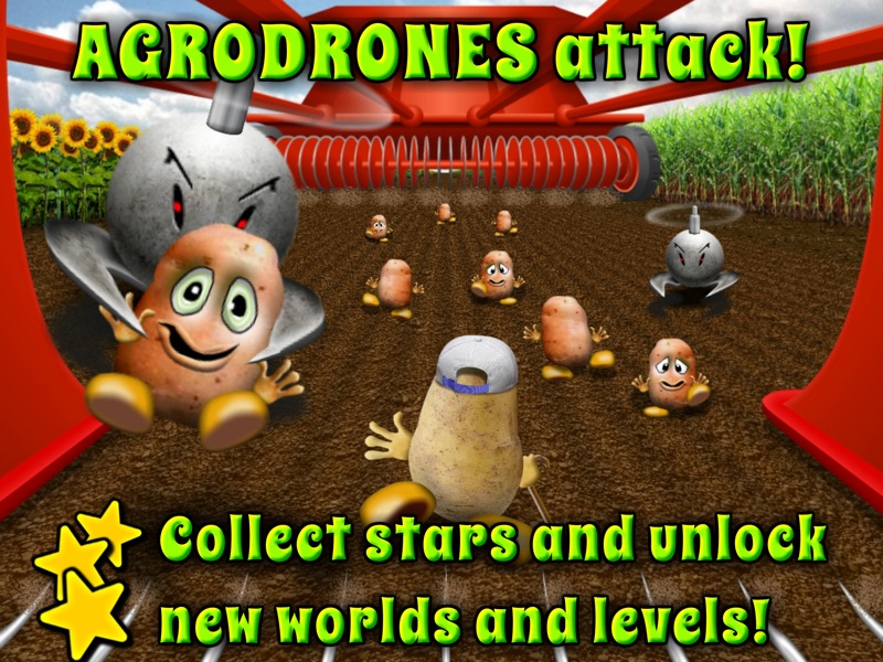 POTATO STORY - action runner fun game screenshot 9