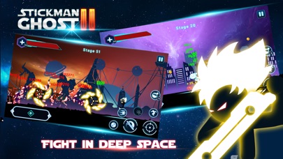 Stickman Ghost 2: Galaxy Wars Hack screenshot 2 - game app interface
