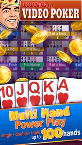 King Of Video Poker Multi Hand screenshot #1 for iPhone