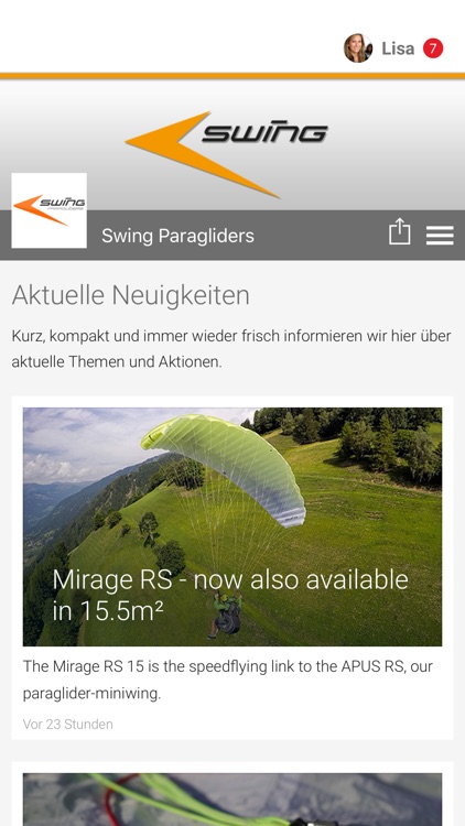 Swing Paragliders