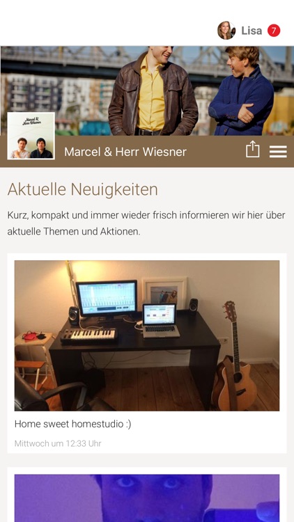 Marcel & Herr Wiesner