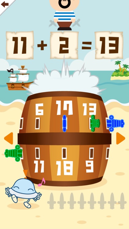 黒ひげ危機一発　はじめてのたしざんひきざん screenshot-3