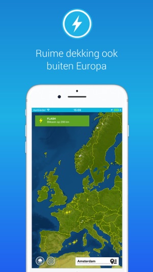 Onweeralarm met bliksemradar(圖2)-速報App