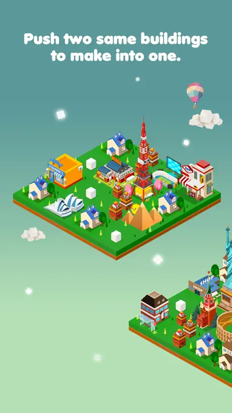 2048 Merge Town!