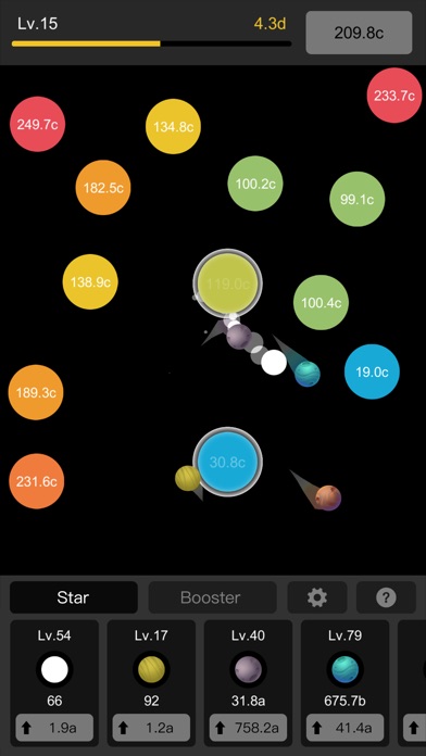 Idle Stars: The Planets screenshot 3