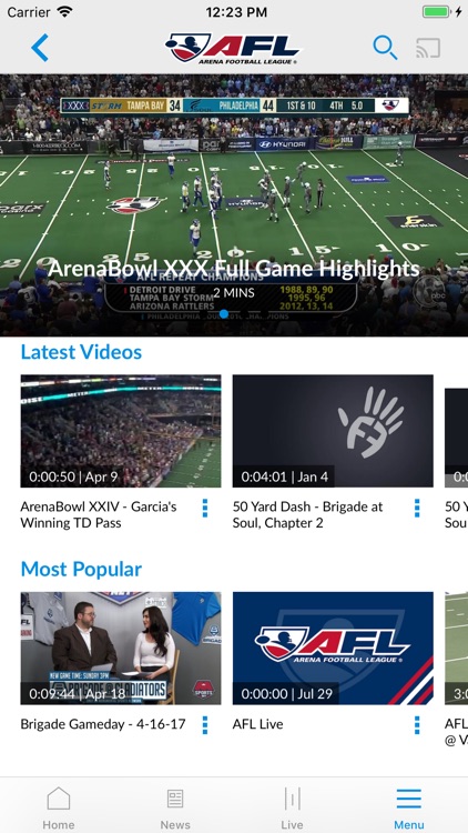 Arena Football League screenshot-3