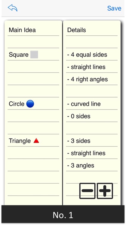 Split Note : Two Column Notes