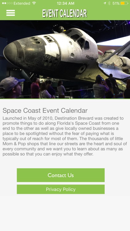 Space Coast Event Calendar