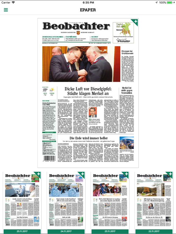 Screenshot #4 pour Beobachter Digital