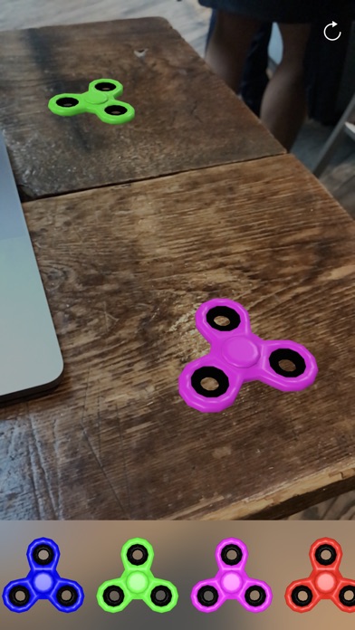 AR Fidget Spinner screenshot 2