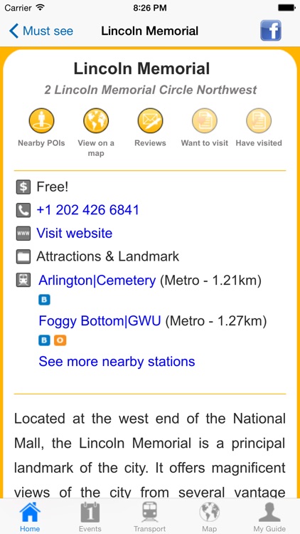Washington DC Offline Guide screenshot-4