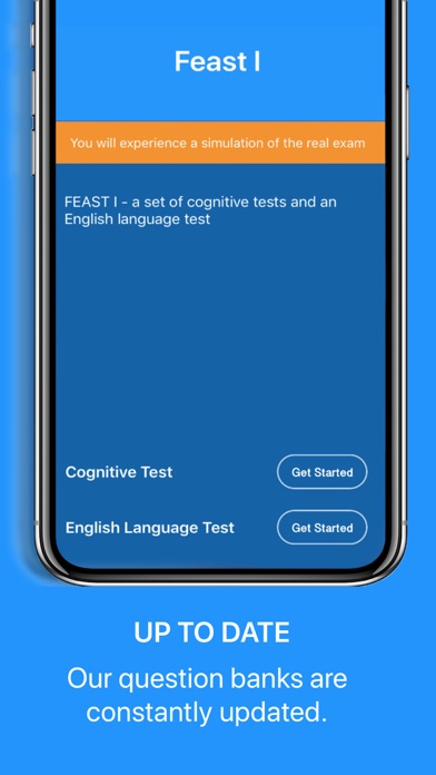 FEAST Test Training + Lessons screenshot 4