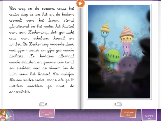De Kleine Zeemeermin HD iPad app afbeelding 2